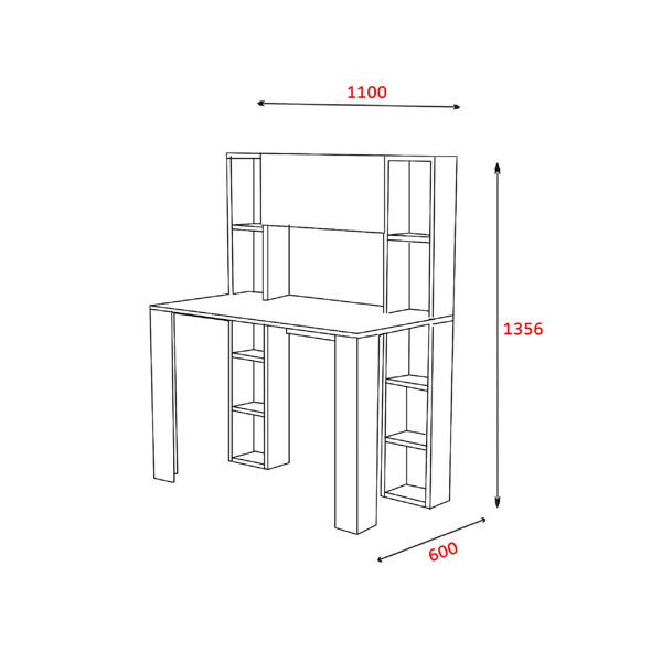 Ebern Designs Study Desk Wayfair.ie
